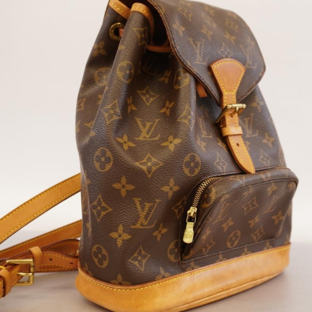 Auth. Louis Vuitton Montsouris MM Rucksack - Picture 3 of 17